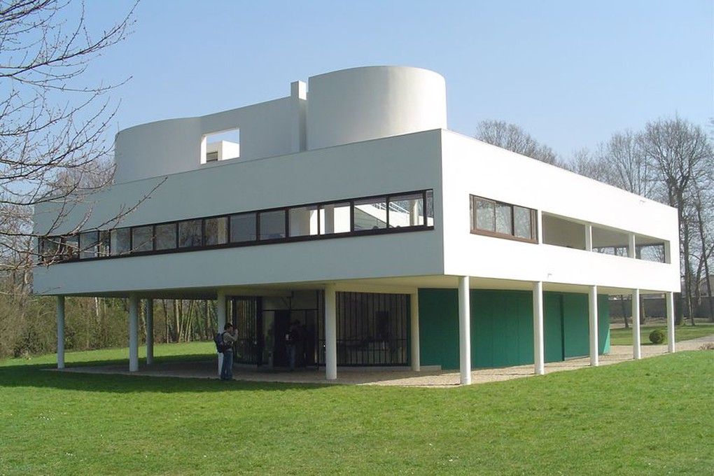 Villa Savoye, Poissy, France, 1931.