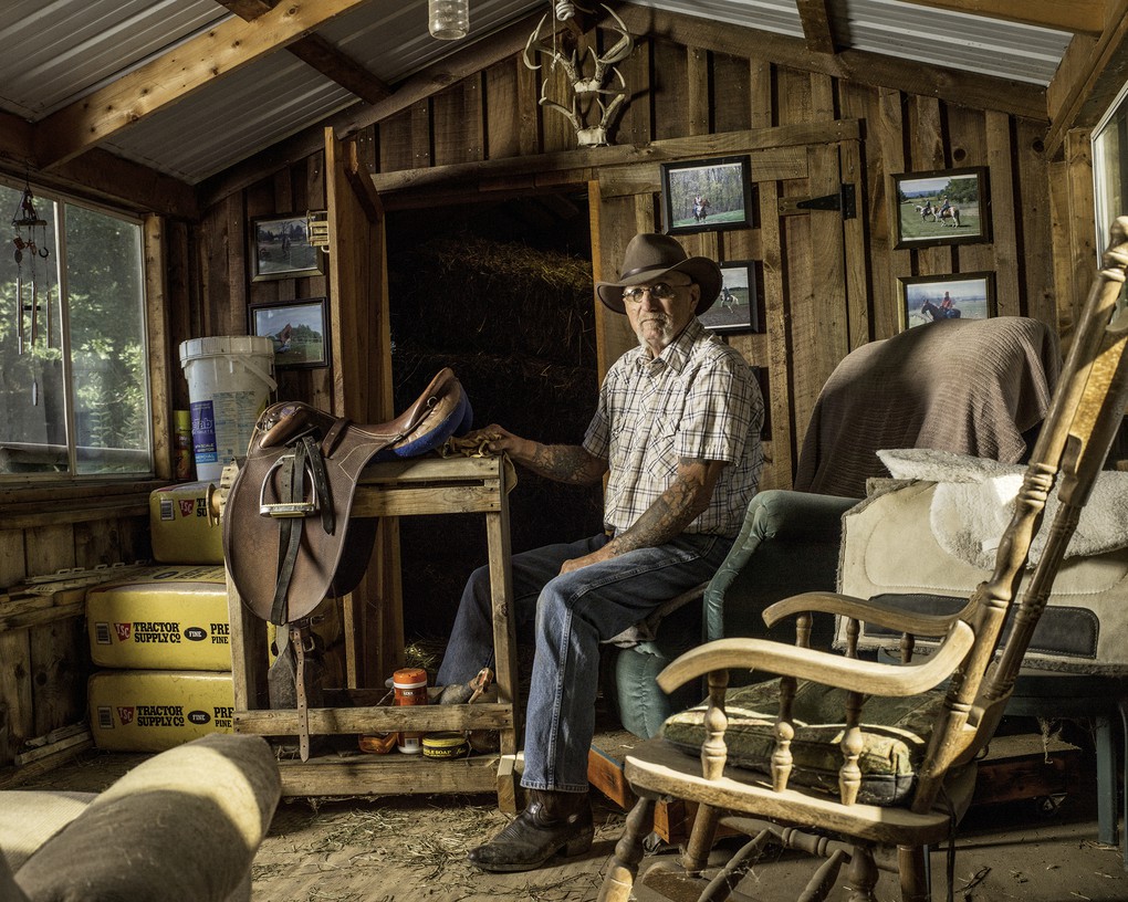 Al Mandigo, Hidden Falls Ranch, Ovid, NY. About this photo.