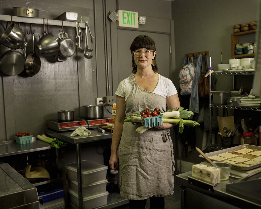 Christina McKeough, Chef, Graft Restaurant, Watkins Glen. About this photo.