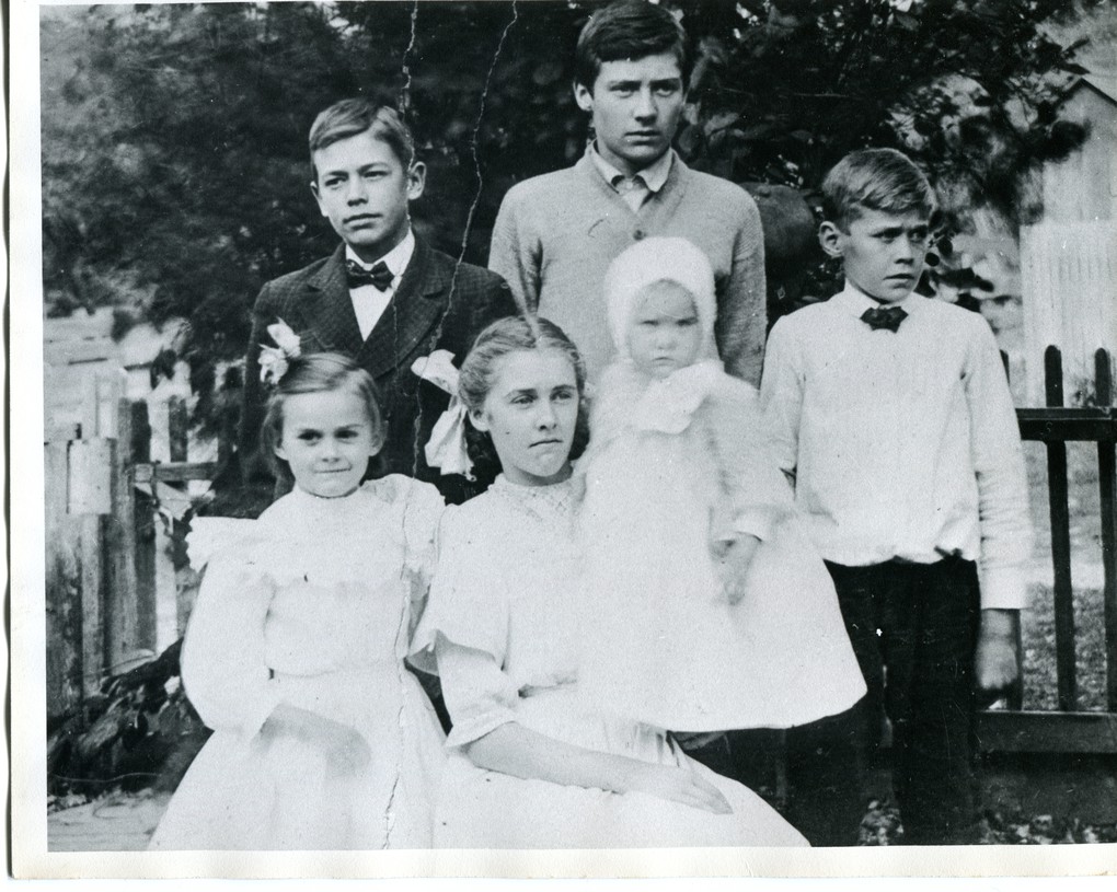 The site remained in the Covert family as farmland. Porter Covert (standing, center) was the last member of the family to farm the property. Following his death in 1967, the property continued to be rented to other crop farmers in the area. Those farmers planted corn and soybeans on the tillable acreage.